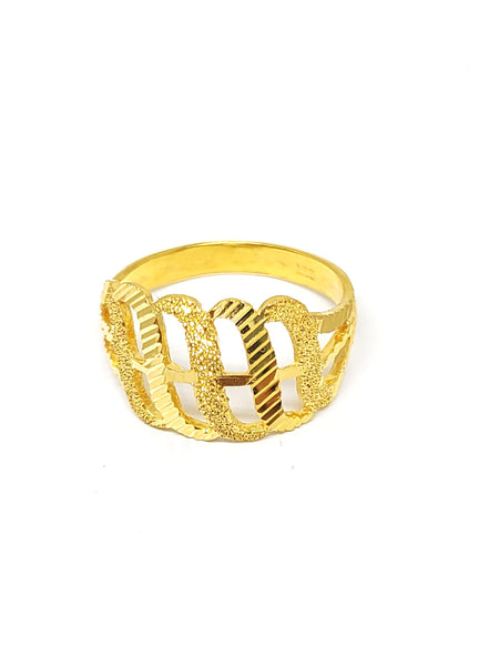 New gold ring hot sale design for female