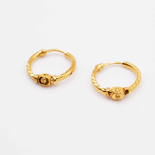 22K Gold Earrings – Dubai Jewellers - Main Image