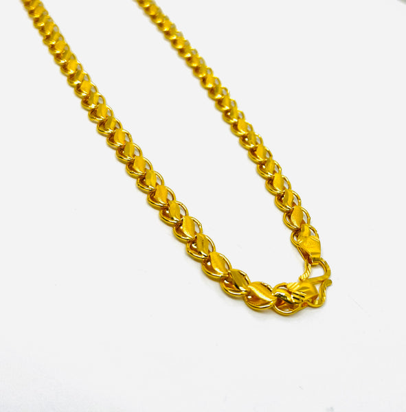 Yellow Gold Rope Chain 10 Gram Gold Chain Designs With Price 22k