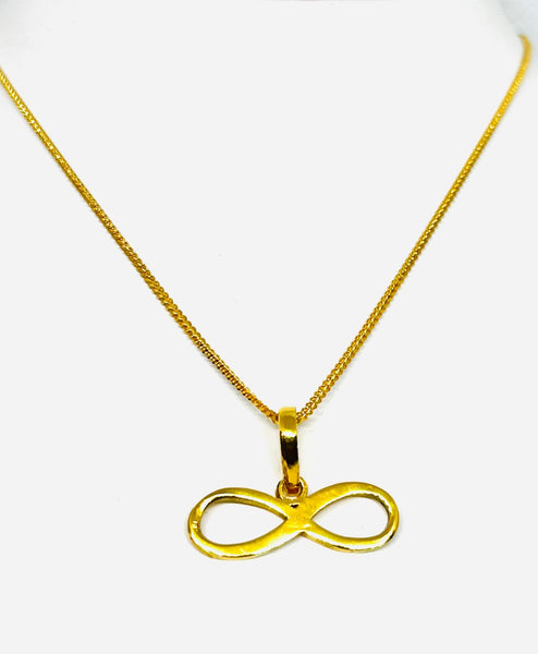 22k Gold Infinity Necklace – Dubai Jewellers