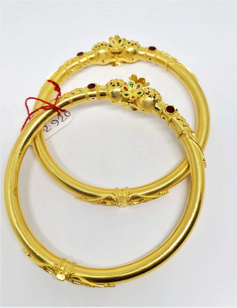 22K Gold Bangles – Dubai Jewellers