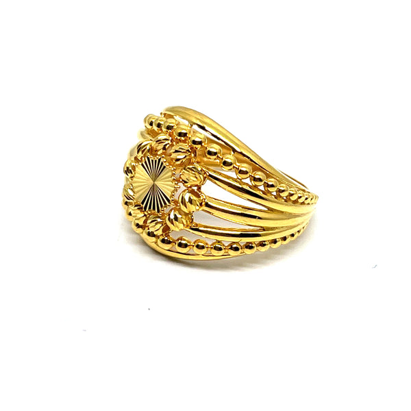 New gold deals ring