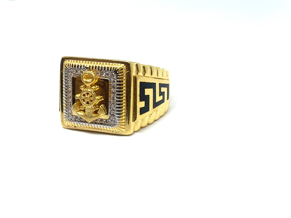 Mans gold ring sale