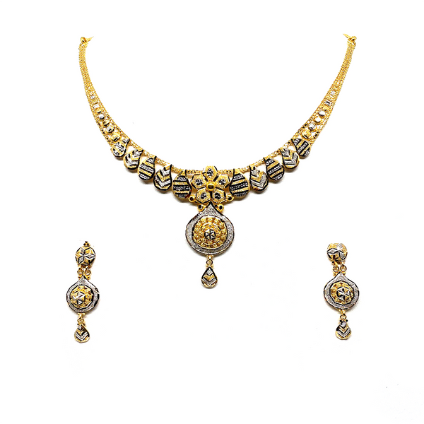 22k Gold Set Dubai Jewellers