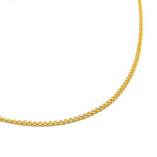 Flat on sale gold choker