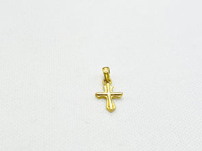 22K Gold Cross Pendant
