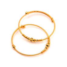 22k Gold Baby Bangle Pair