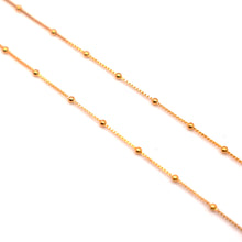22k Gold Anklet Pair