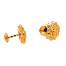 18k Gold Traditional Studs