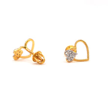 22K Gold Earrings Studs