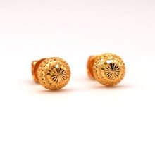 22K Gold Earrings Studs