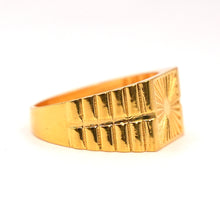 22k Gold Mens Ring