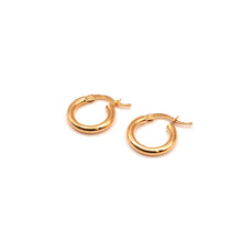 18K Gold Hoop Earrings