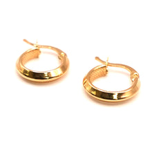 18K Gold Hoop Earrings