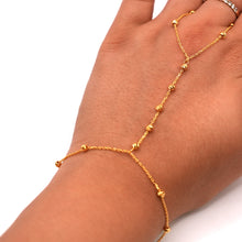 21k Gold Ring Bracelet