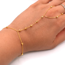 21k Gold Ring Bracelet