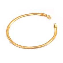 21K Gold Snake Bracelet