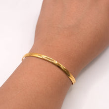 21K Gold Snake Bracelet