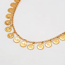 22K Gold Turkish Lira coin Bracelet