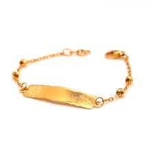 21K Gold Baby Bracelet