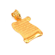 21K Ayatal Qursi Pendant