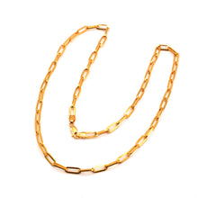22K Gold Link Chain 22 Inches