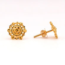 22K Gold Earrings Studs