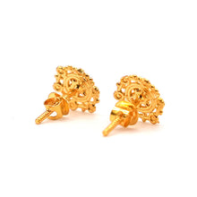 22K Gold Earrings Studs
