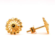 22K Gold Earrings Studs