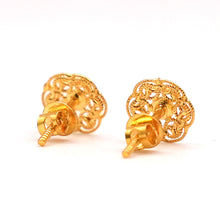 22K Gold Earrings Studs