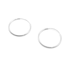 925 Sterling Silver Hoops