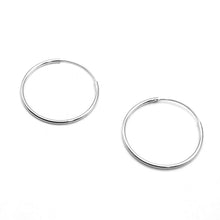 925 Sterling Silver Hoops