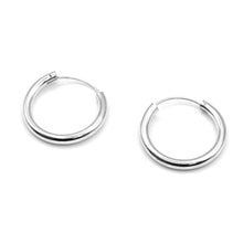 925 Sterling Silver Hoops