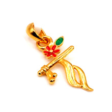 22K Krishna Pendant