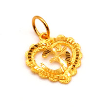 22K Gold Om Pendant