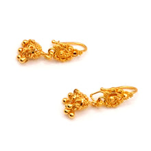 22K Gold Traditional Jhumki Earrings