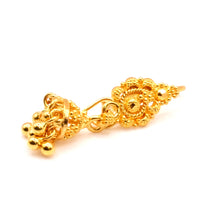 22K Gold Traditional Jhumki Earrings