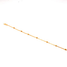 22K Gold Ball Bracelet