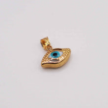 22k Evil Eye Gold Pendent
