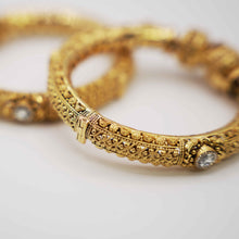 22K  Antique Gold Bangles