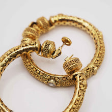 22K  Antique Gold Bangles