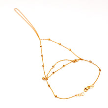 22K Gold Hand Chain Bracelet