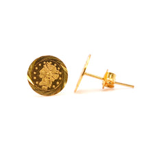 22K Gold Drop Ginni Studs