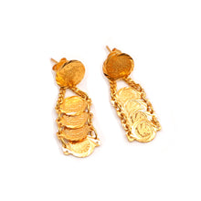 22K Gold Drop Ginni Studs
