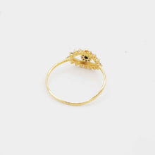 22k Evil eye Gold Ring