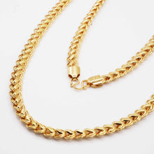 22k Lotus Style Gold Chain