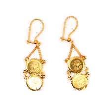 22k Gold Coin Necklace Set
