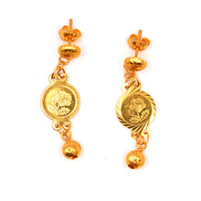 22k Gold Coin Necklace Set