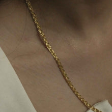 22k Gold Braided Chain