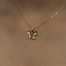 Butterfly Gold Pendant